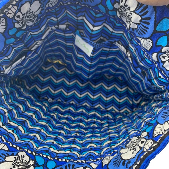 Vera Bradley Retired Blue Bayou Toggle Closure Tote Bag - Picture 8 of 8